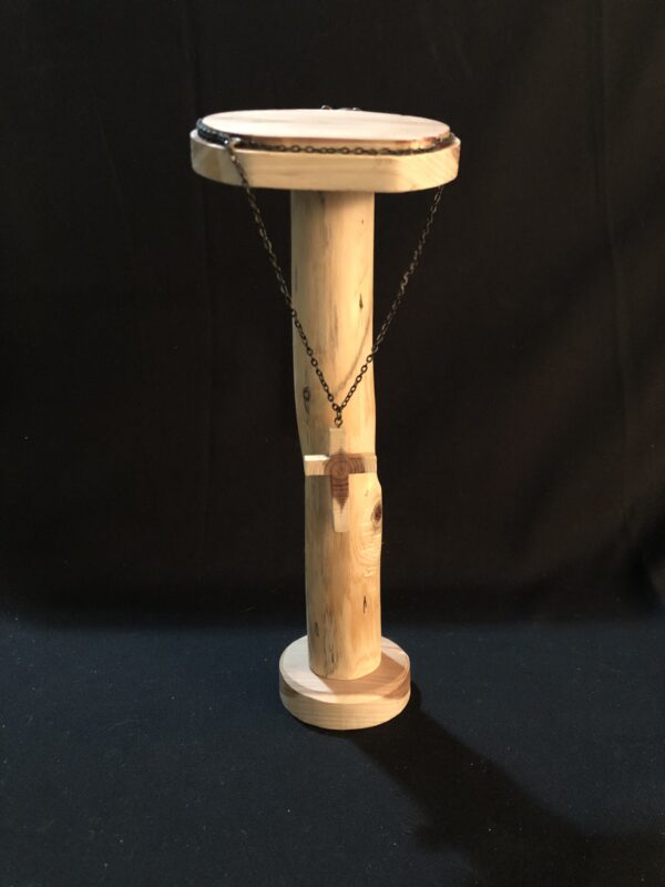 Cedar Cross Necklace Stand