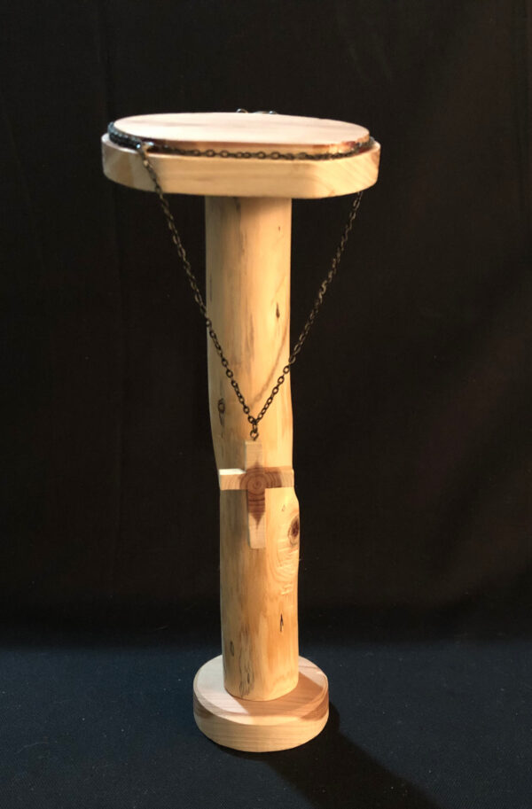 Cedar Cross Necklace Stand
